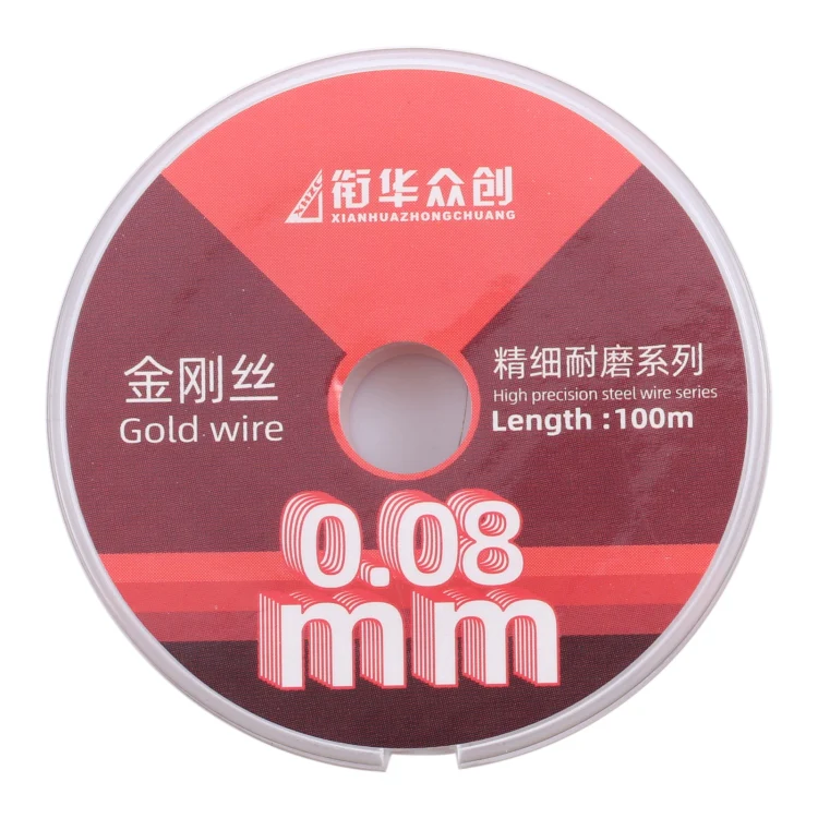 0.08mm x 100m Straight LCD Screen Separation Diamond Wire