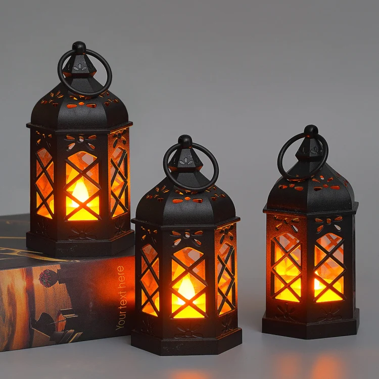 1.5V LED Electronic Candle Light Portable Lamp Wind Lamp Retro Decorative Lights - Image 7
