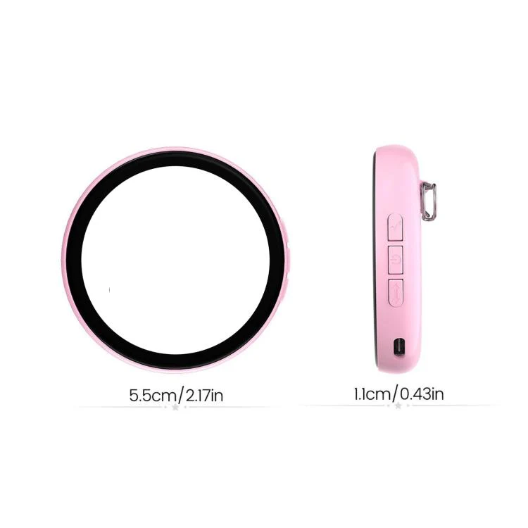 1.85 inch HD Touchscreen Dynamic App Bluetooth Anime Badge Display(Light Purple) - Image 11