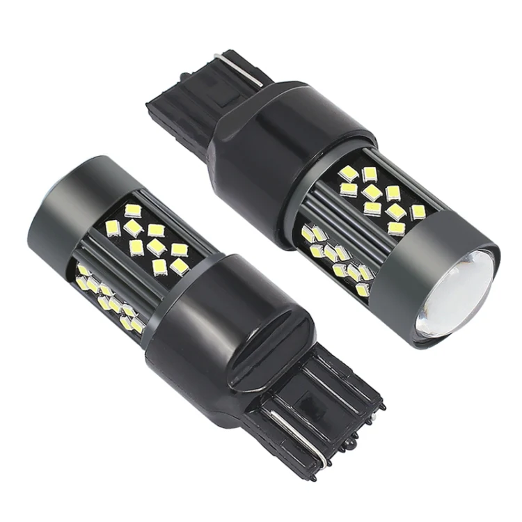 1 Pair 7443 12V 7W Strobe Car LED Fog Light(Lime Light) - Image 2