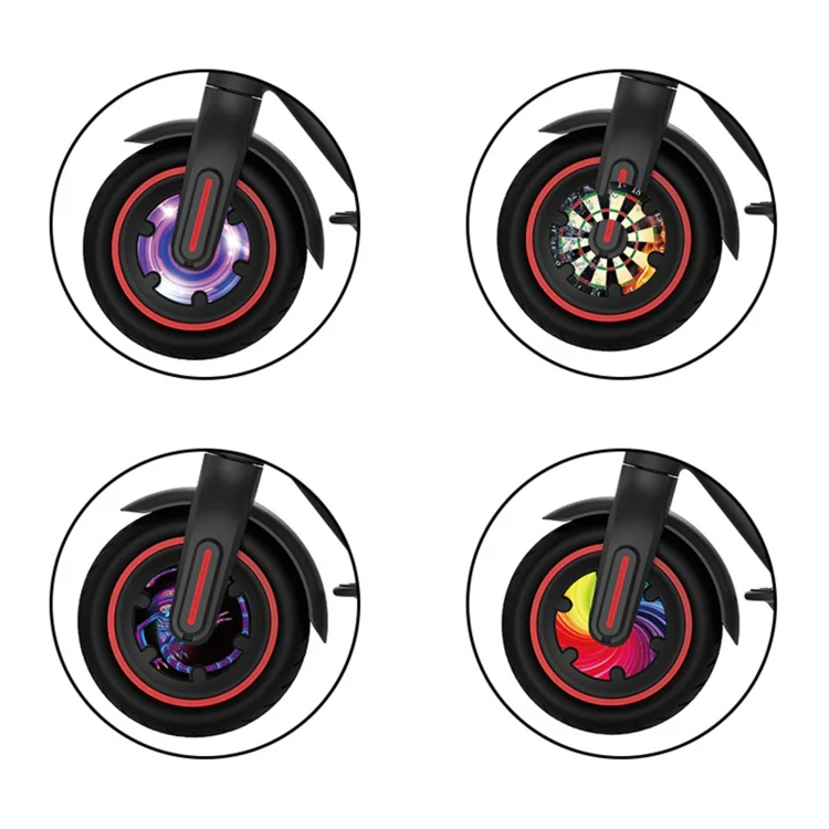 1 Pair Scooter Motor Waterproof Protective Sticker For Xiaomi Mijia M365 / M365 Pro / Pro 2 / 1S(Colorful 3) - Image 5