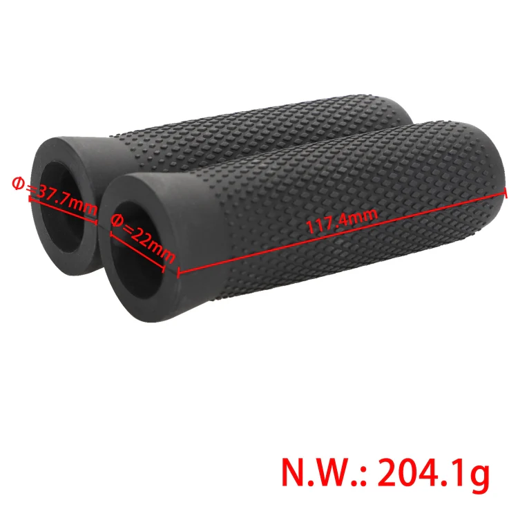 1 Pair Silicone Handbar Cover For Ninebot ES1/ES2/ES3/ES4 (Black) - Image 3