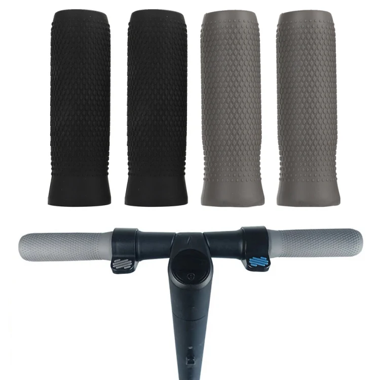 1 Pair Silicone Handbar Cover For Ninebot ES1/ES2/ES3/ES4 (Gray) - Image 2