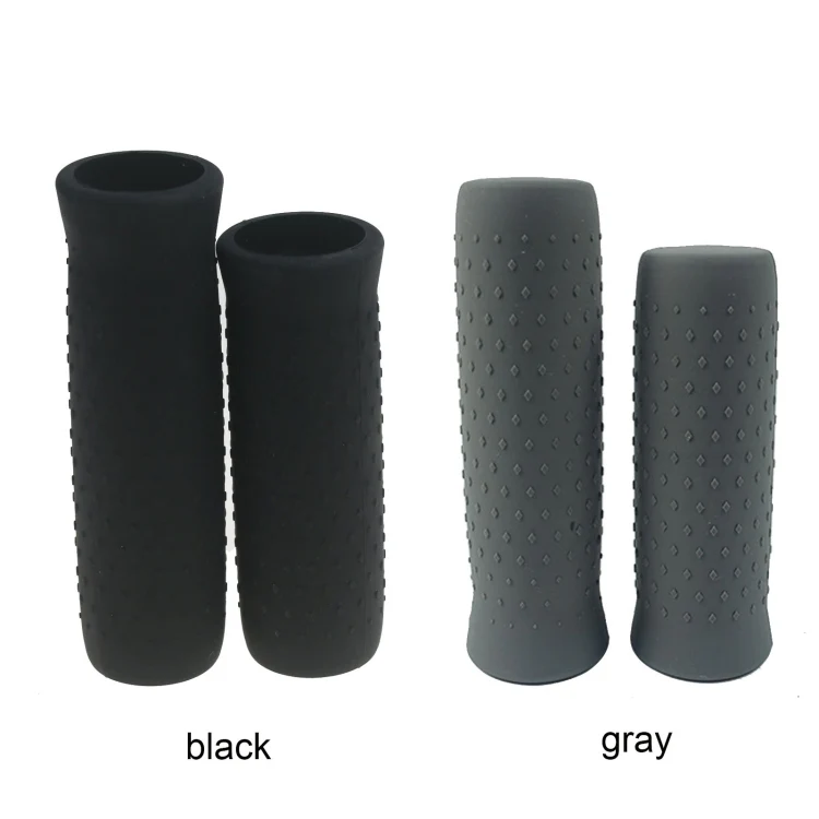 1 Pair Silicone Handbar Cover For Ninebot G30 MAX (Black) - Image 2