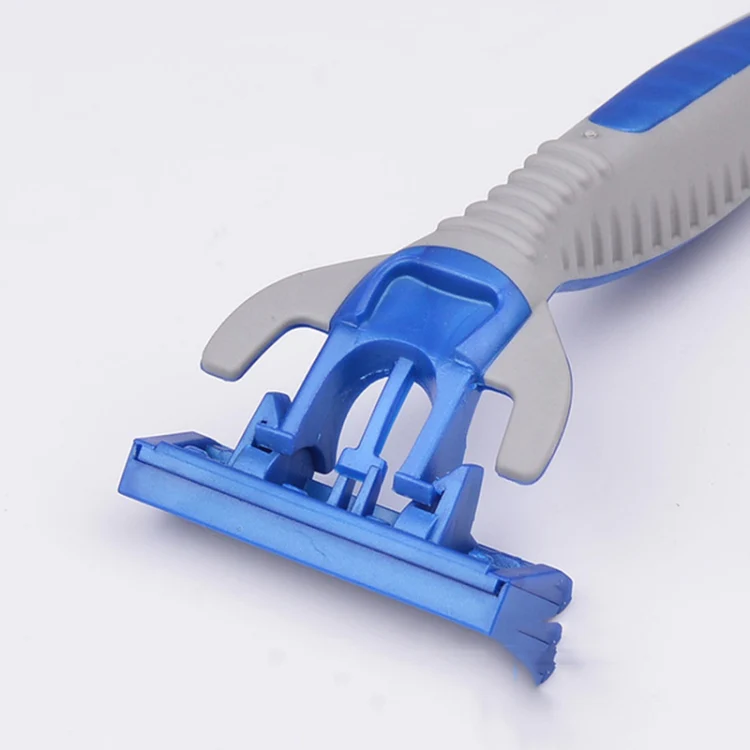 1 Set Five-layer Stainless Steel Men Disposable Manual Razor Induction Rotary Cutter Head - Image 2