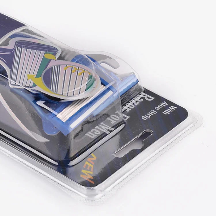 1 Set Five-layer Stainless Steel Men Disposable Manual Razor Induction Rotary Cutter Head - Image 3