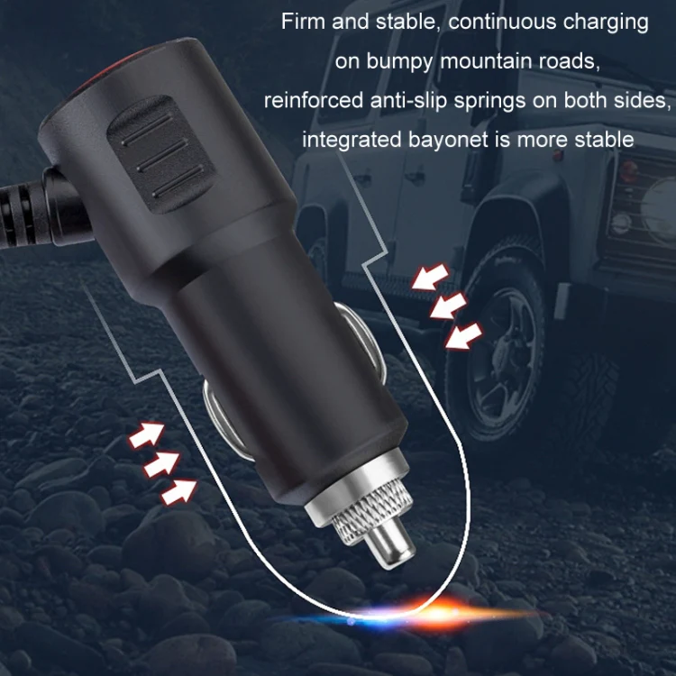 1 to 4 Q3.0 Car Cigarette Lighter Fast Charging 120W Car Conversion Plug(BY-1369) - Image 9