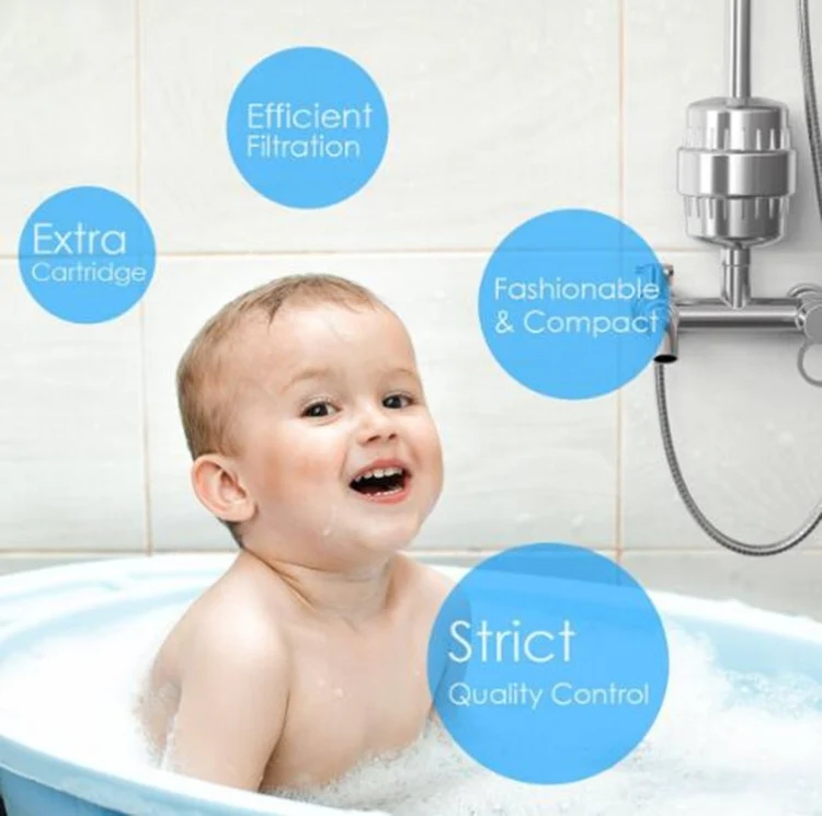 10-15 Layer Activated Carbon Bathroom Shower Filter Bathing Water Filter Purifier Water Shower Set(Water Purifier Filter) - Image 11