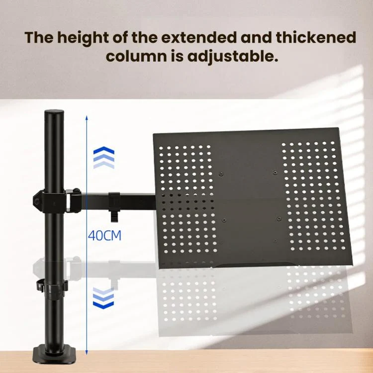 10-32 Inch Computer Monitor Desktop Tray Clip Adjustable Cantilever Stand(ZX-MT012N) - Image 8