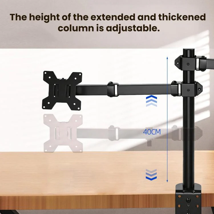 10-32 Inch Desktop Monitor Cantilever Lifting And Rotating Tray Stand(ZX-MT025S) - Image 6