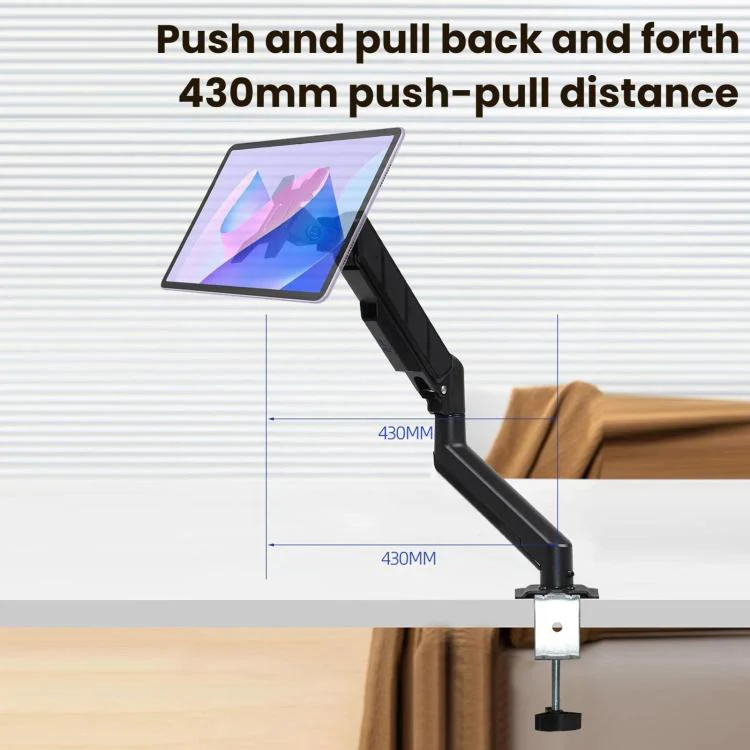 10-32 Inch Monitor Cylinder Spring Cantilever Desktop Height-Adjustable Bracket(DY-01) - Image 8
