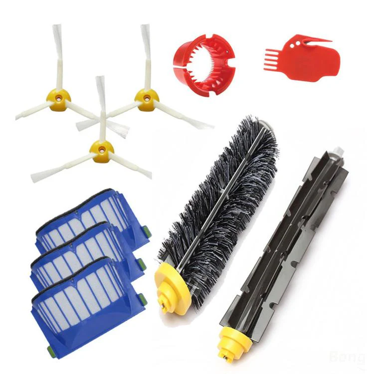 10 In 1 Replacement Parts For iRobot Roomba 600 Series 690 650 620 630 651 655 614 Vacuum Replenishment Kit