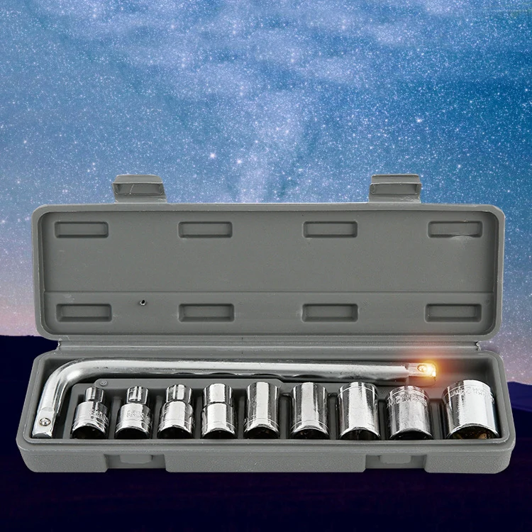 10 In1 Wrench Socket Repair Casing Toolbox Set Quick Multi-Function Screw Unloading Hardware Tool - Image 6