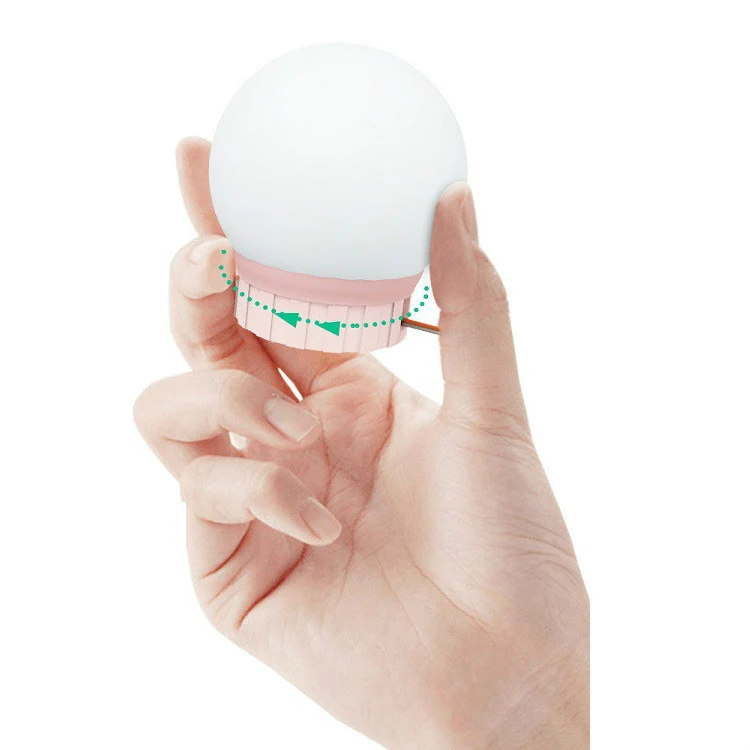 10  LEDs Mirror Front Light Dimmable Makeup Mirror USB Touch Control Light - Image 2