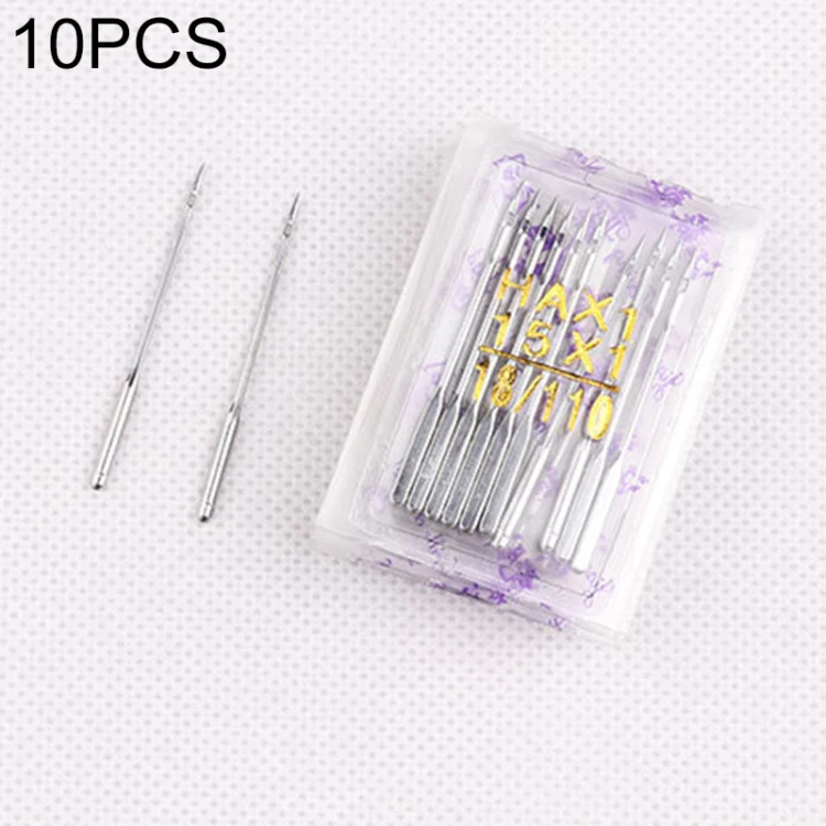 10 Packs Flying Tiger HAX1 Vintage Household Multi-function Sewing Machine Needle, Model:HAx1 12#
