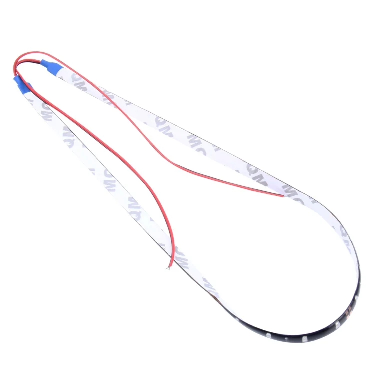 10 PCS 60cm 30 LED Waterproof Flexible Car Strip Light, DC 12V(Blue Light) - Image 3