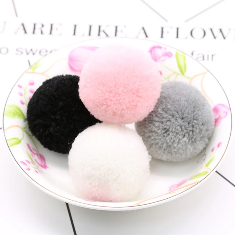 10 PCS Candy Color Toy Ball Decoration Fur Ball(Grey) - Image 5