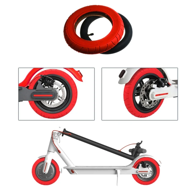 10 x 2 P1069 Inflatable Solid Tire for XiaoMi Mijia M365 Pro,Style： Inner Tube - Image 2