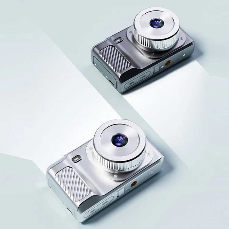 1080P HD Student Retro Digital Card Camera, Color: White - Image 2
