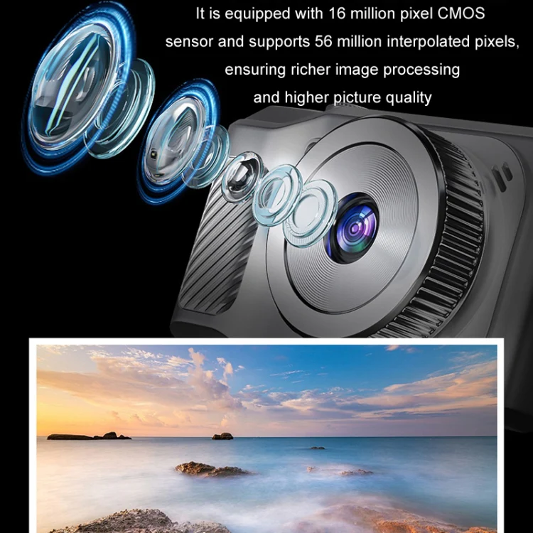 1080P HD Student Retro Digital Card Camera, Color: White+32G - Image 4