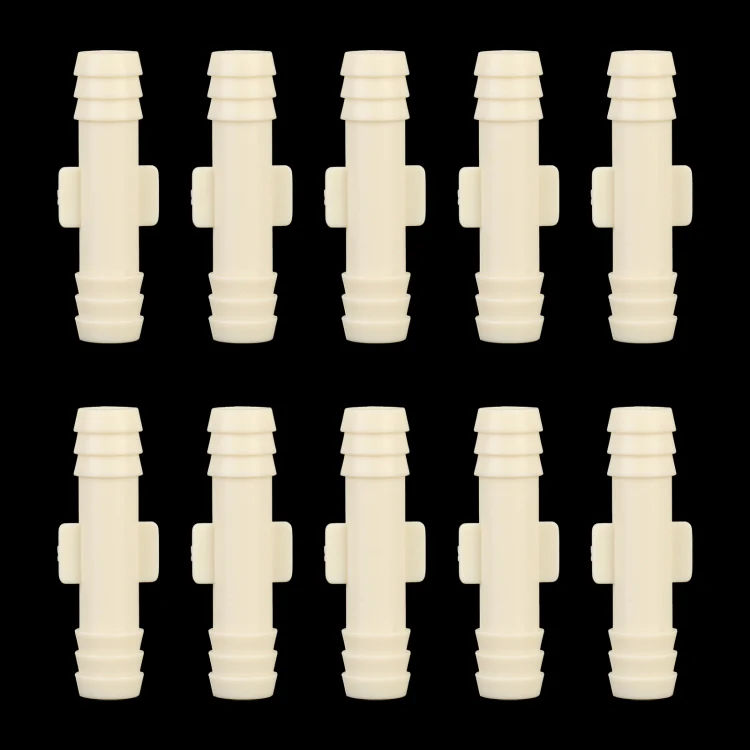 10pcs/Bag Car Straight Type Wiper Spray Nozzle Water Pipe Connection Tube