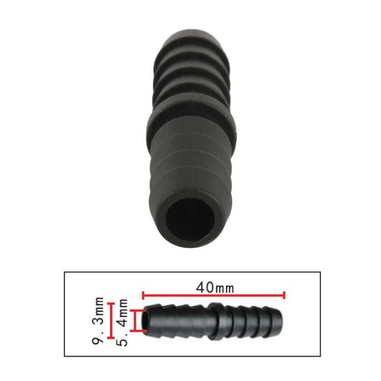 10pcs/Bag Car Straight Type Wiper Spray Nozzle Water Pipe Connection Tube - Image 4
