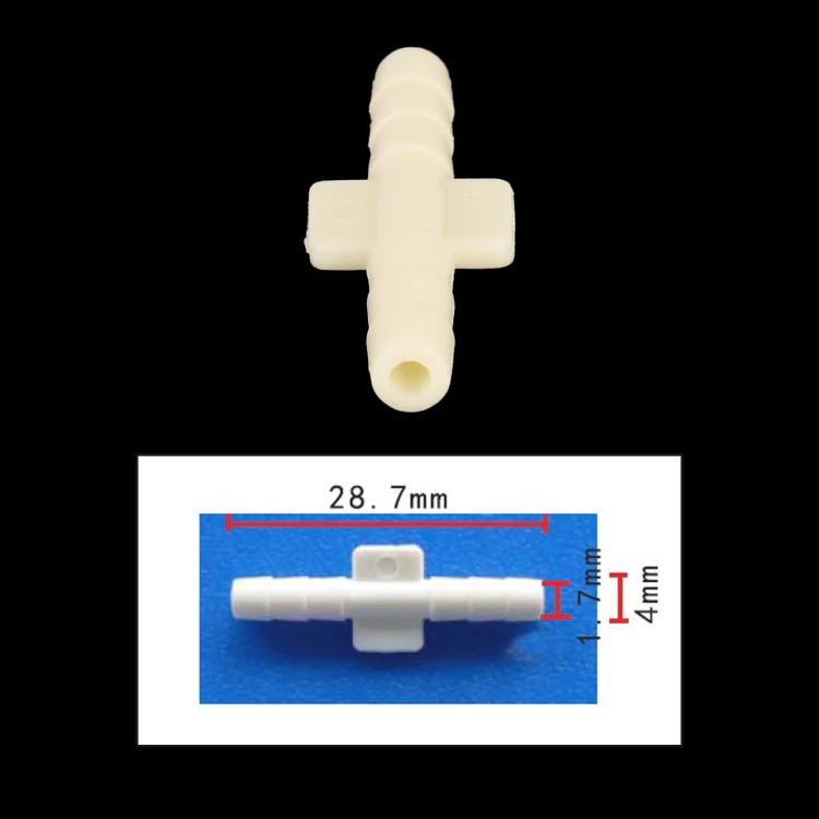 10pcs/Bag Car Straight Type Wiper Spray Nozzle Water Pipe Connection Tube - Image 4