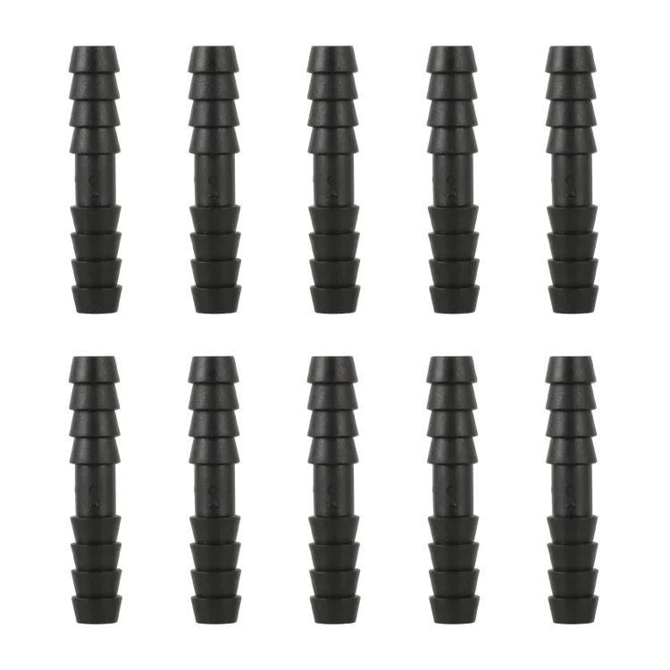 10pcs/Bag Car Straight Type Wiper Spray Nozzle Water Pipe Connection Tube