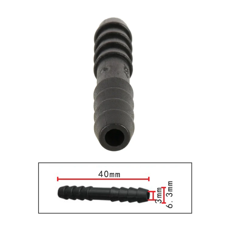 10pcs/Bag Car Straight Type Wiper Spray Nozzle Water Pipe Connection Tube - Image 4