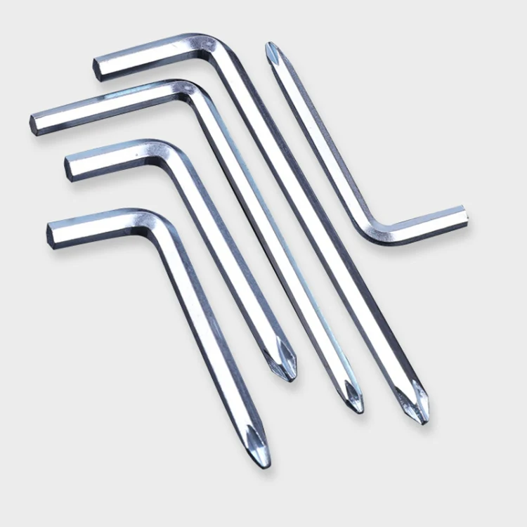 10pcs Screwdriver Hexagonal Wrench Scooter Repair Tools Cross Bit, Specification:6mm, Material:45 Steel - Image 2