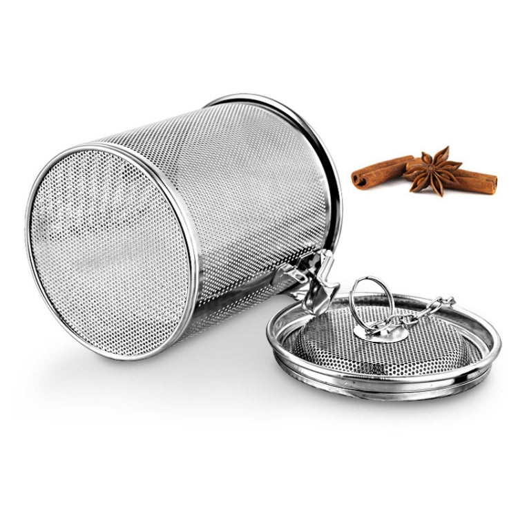 11.2x13.5cm 304 Stainless Steel Brine Basket Tea Residue Ball Soup Material Box - Image 3