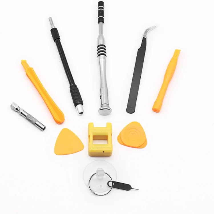 110 in 1 Watch Mobile Phone Disassembly Maintenance Tool Multi-function Chrome Vanadium Steel Screwdriver Set(Yellow) - Image 5