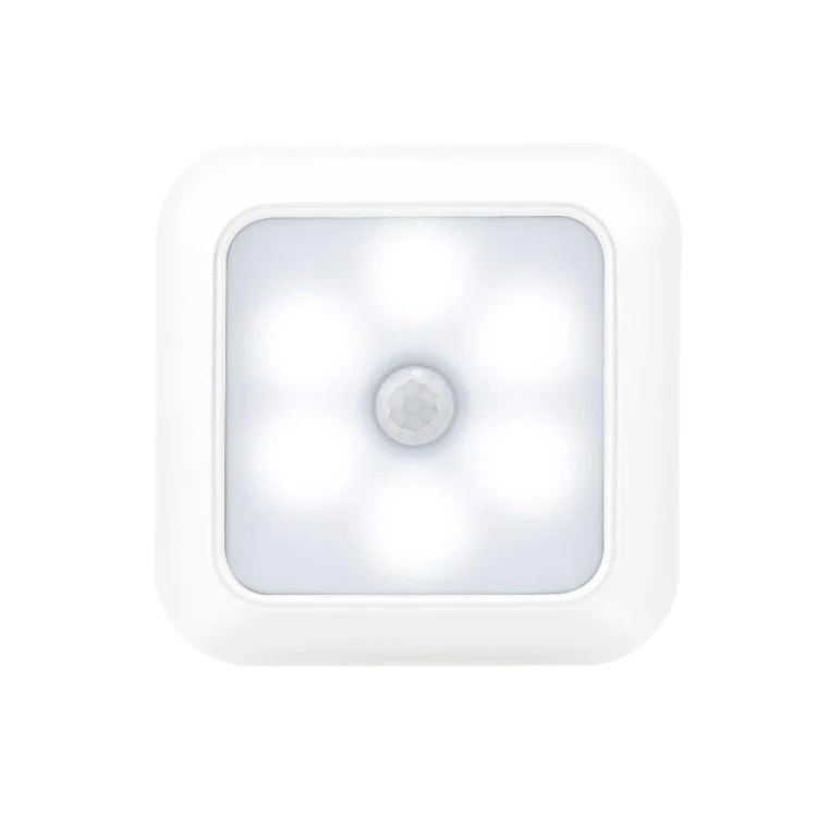 1143 Human Body Sensation Night Light Smart Home Sensing Lights, Light color: White Shell White Light