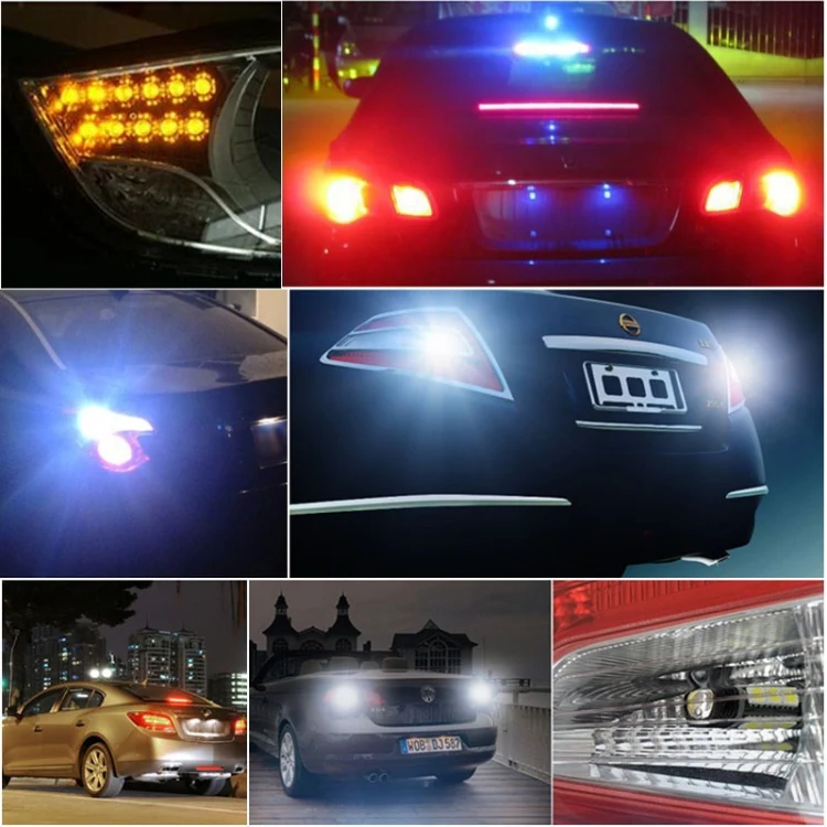 1156/BA15S 20W 800LM White Light 4 XT-E LED Car Brake Light Steering Light Bulb, DC 12-24V - Image 10