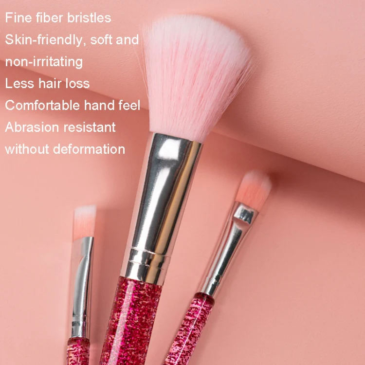 11pcs/set Girls Simulation Dressing Makeup Box Play House Non-toxic Cosmetics Set, Style: Wave Dot Bag 1162 - Image 9