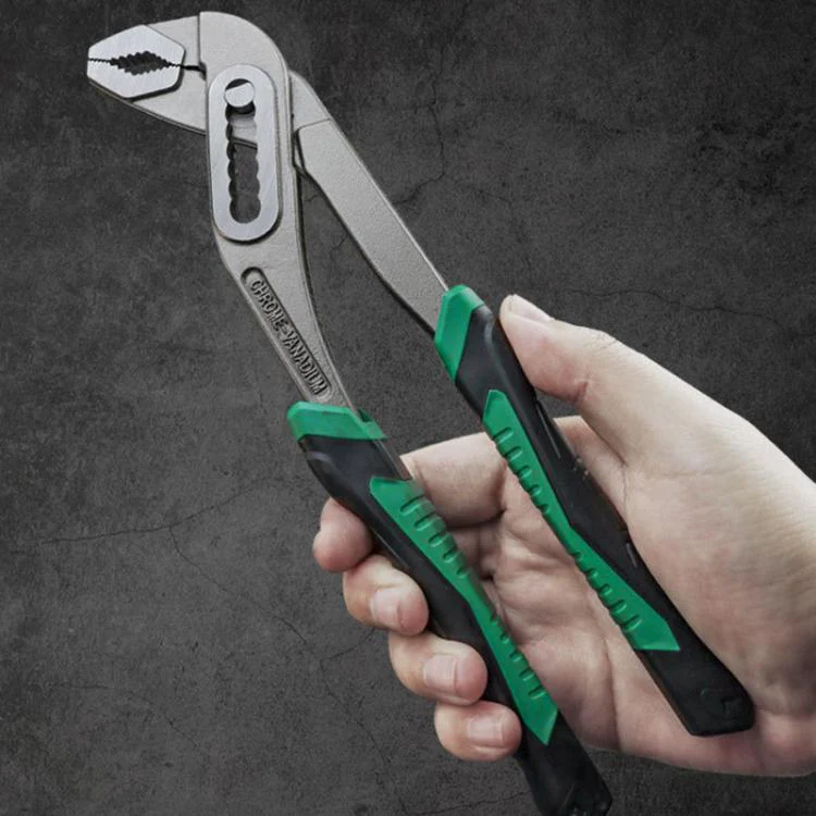 12-inch Multi-Function Water Pump Pliers 8-Position Adjustable Jaw For Secure Grip Slip-Joint Pliers - Image 3
