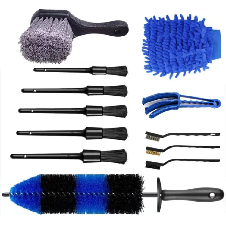 12 PCS / Set Car Tire Slight Cleaning Brush( A) - Image 2