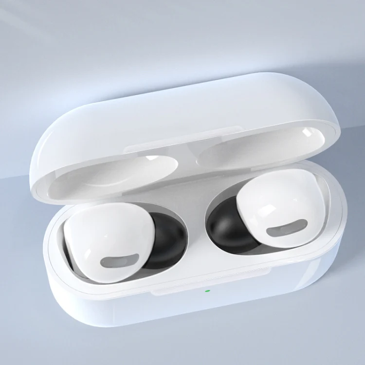 12 PCS Wireless Earphone Replaceable Memory Foam Ear Cap Earplugs for AirPods Pro, with Storage Box(Grey) - Image 7