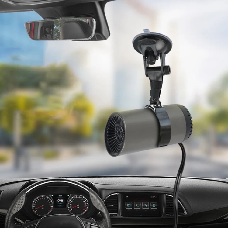 12V Portable Car Electric Heater Winter Defroster, Ordinary Version with Bracket Cable Length: 1.5m - Image 11