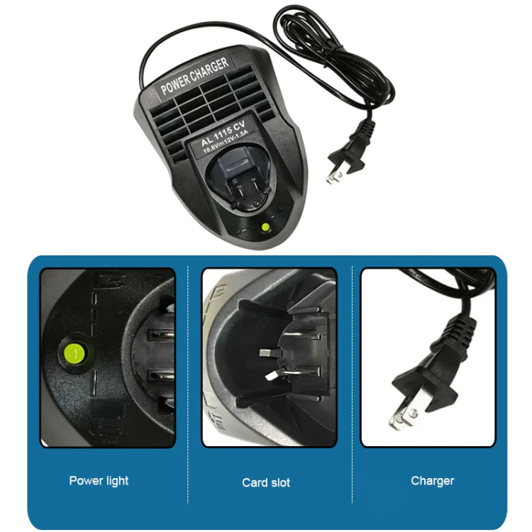 12V Power Tool Battery Charger (EU Plug) - Image 6
