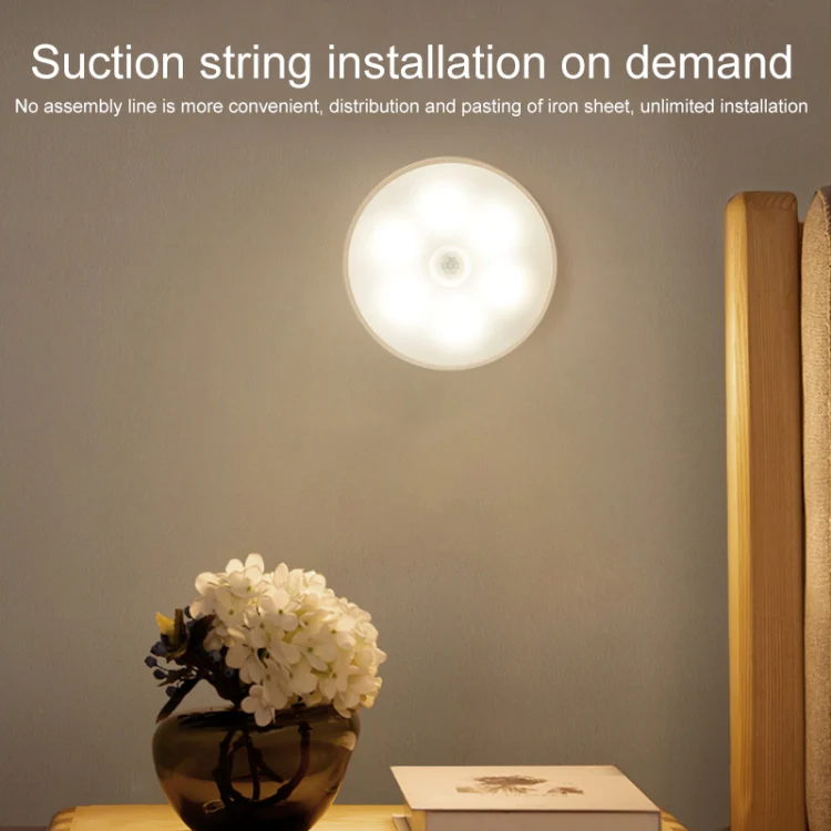 12W 6500K Round Shape Human Body Sensor LED Ceiling Light, AC 220V (White Light) - Image 5