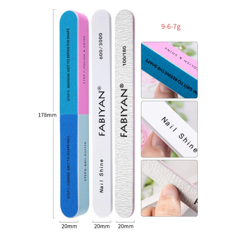 13 In 1 FABIYAN Color Titanium Nail Art Tool Set Dead Skin Shears Steel Push Nail File Pliers - Image 7
