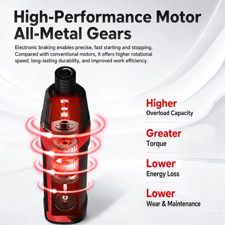13 in 1 High Torque 6-Speed Adjustable Electric Screwdriver Set - Image 8