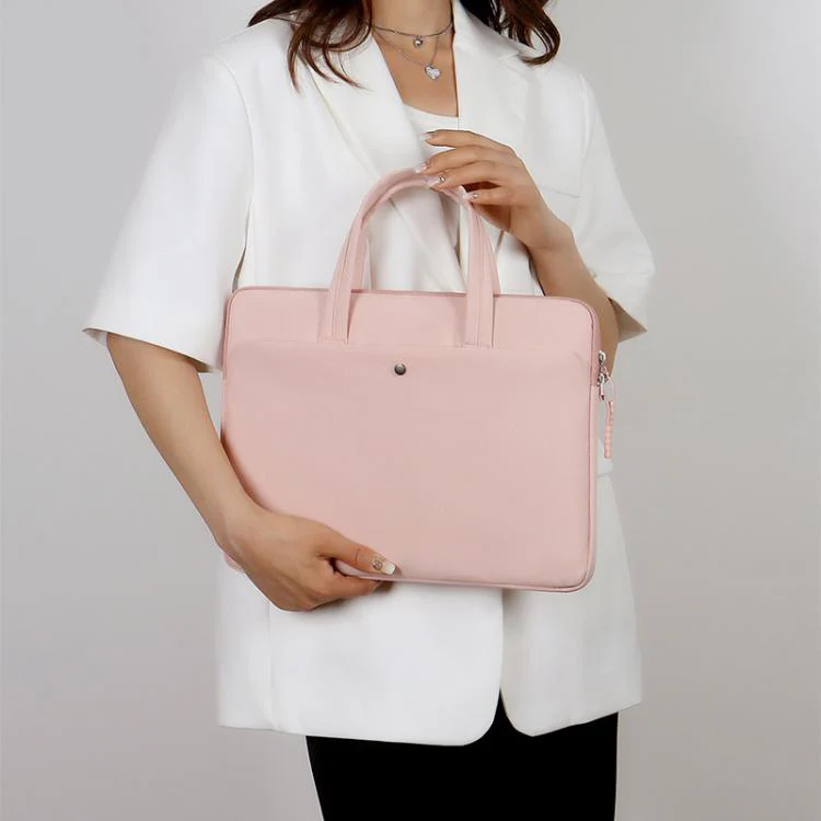 15-15.6inch Universal Laptop Bag Briefcase Multifunctional Shockproof Computer Bag, Color: Black - Image 11