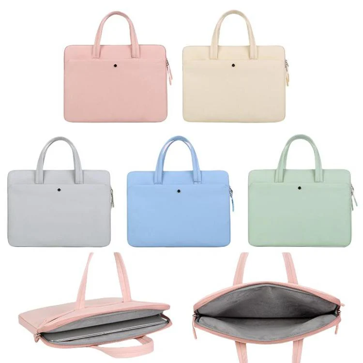 15-15.6inch Universal Laptop Bag Briefcase Multifunctional Shockproof Computer Bag, Color: Black - Image 2