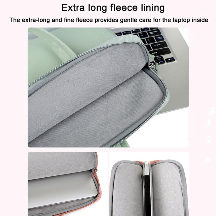 15-15.6inch Universal Laptop Bag Briefcase Multifunctional Shockproof Computer Bag, Color: Black - Image 7