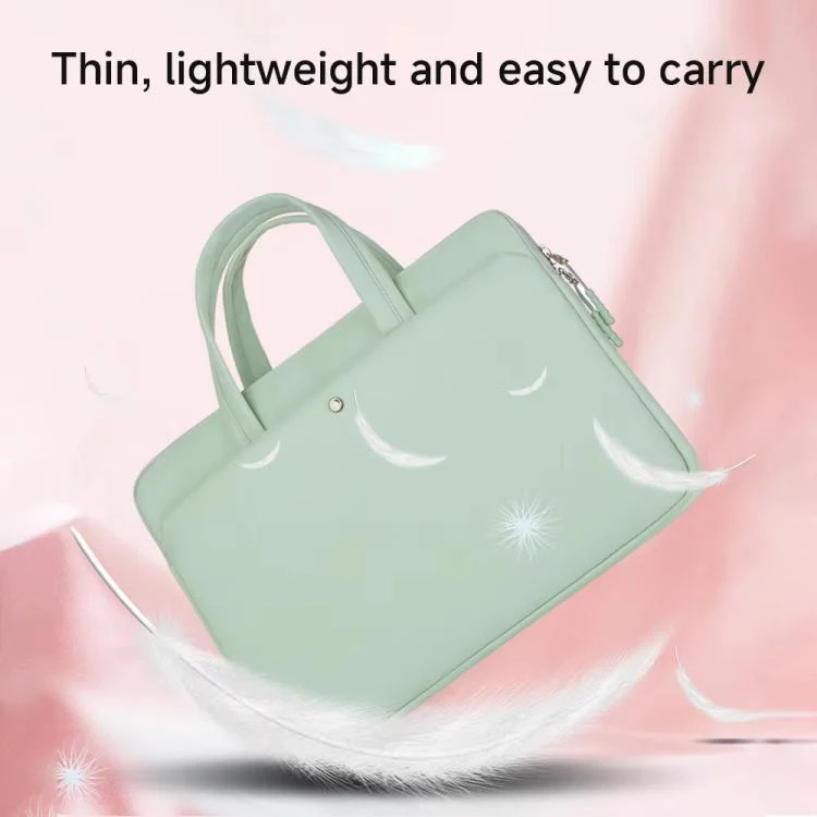 15-15.6inch Universal Laptop Bag Briefcase Multifunctional Shockproof Computer Bag, Color: Pink - Image 5