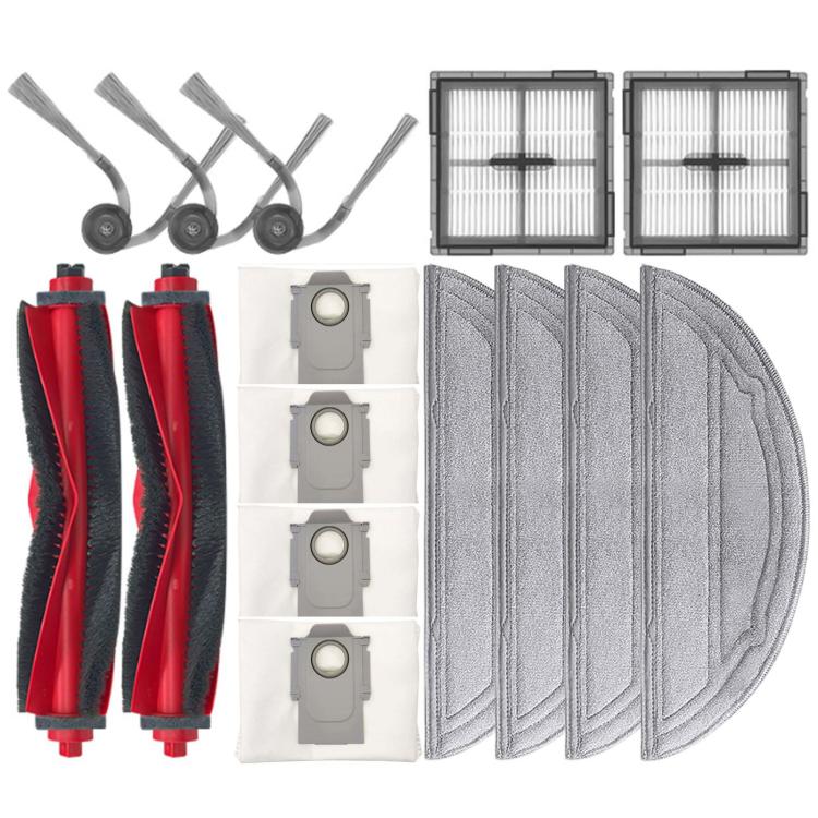 15 In 1 Set For Roborock Q10 S5 & Q10 S5+ Robot Vacuum Replacement Parts Kit Accessory Bundle