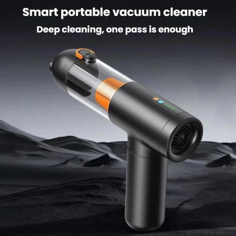15000pa Compact Handheld Car 4 In 1 Vacuum Cleaner High-Power Dual-Function Vacuum And Blower(Black) - Image 2