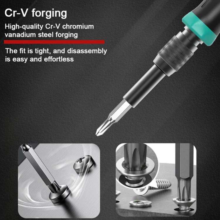 152 in 1 Precision Screwdriver Tool Kit(Black Blue) - Image 8